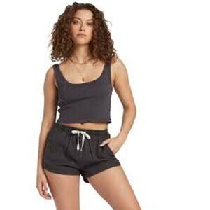 BILLABONG Road Trippin Drawstring Shorts w Pockets Size XS BEACHY LOUNGEWEAR